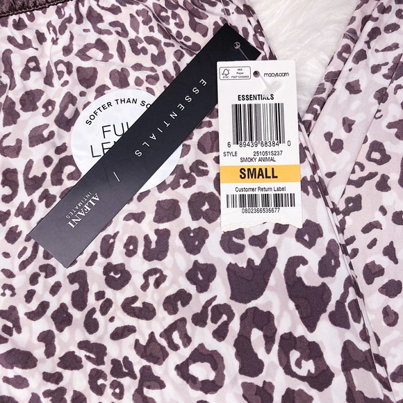 Alfani Pajama Pants in Smokey Animal NWT SZ S - Picture 4 of 5